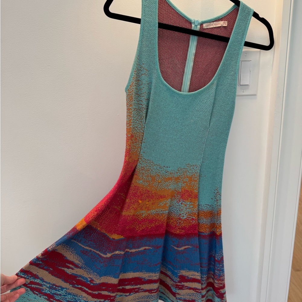 Cecilia Prado Colorful Sleeveless Knit Dress